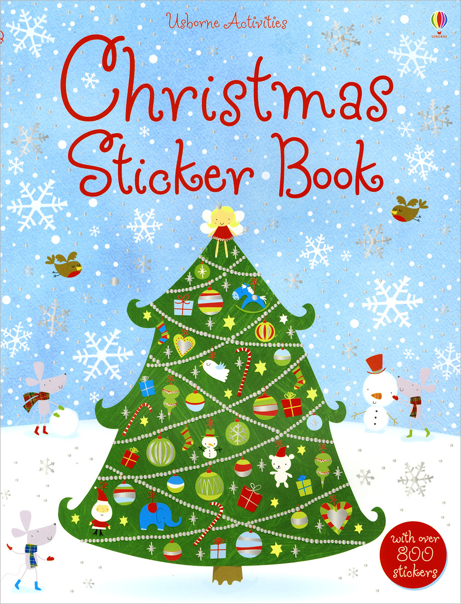 фото Christmas Sticker Book Usborne publishing ltd.