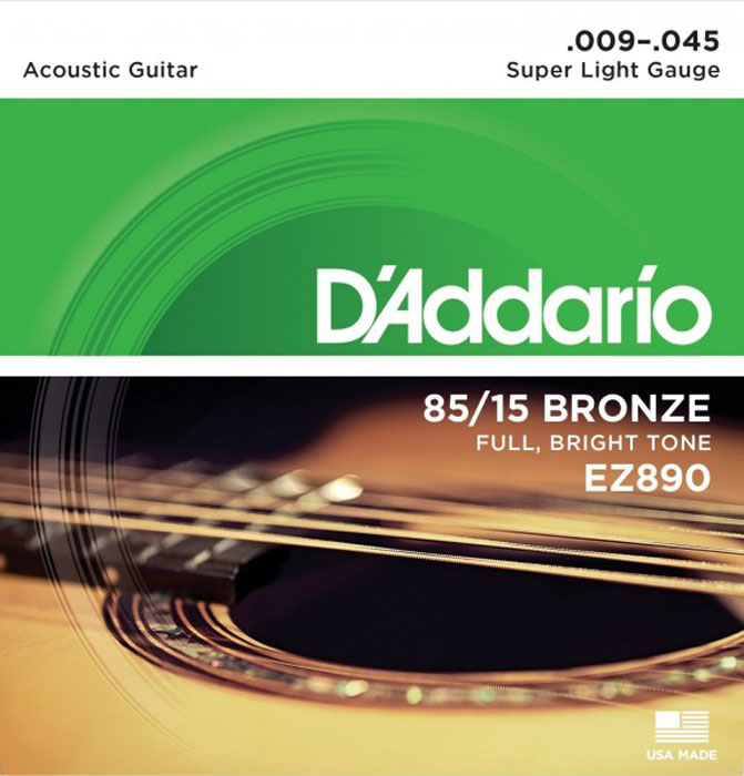 D'Addario EZ890 струны для акустической гитары