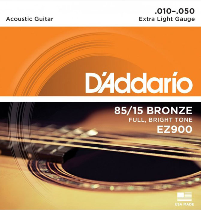 D'Addario EZ900 <b>струны для акустической гитары</b> — купить в ...