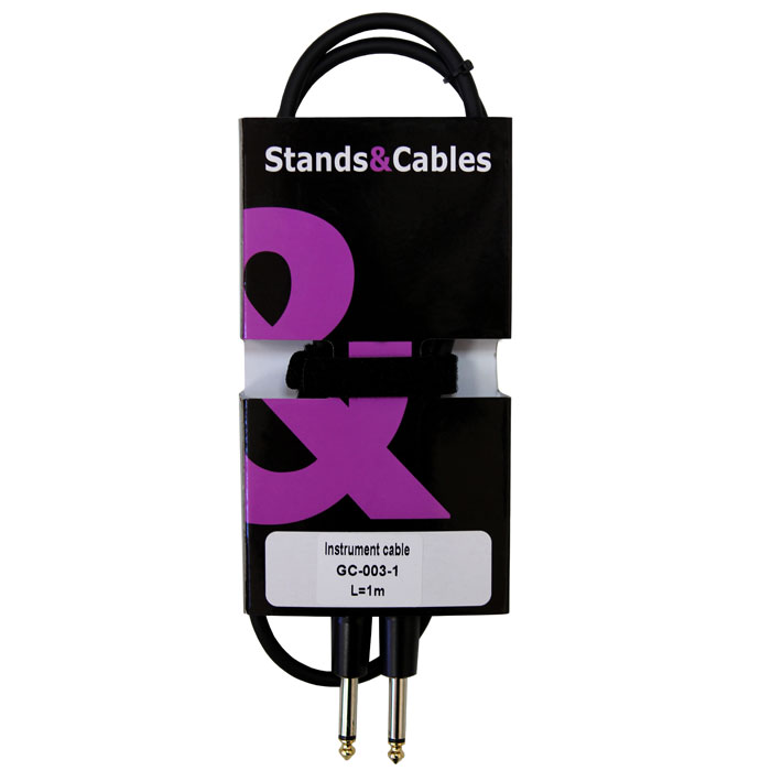 Stands&Cables GC-003-1 кабель распаянный инструментальный,1 м