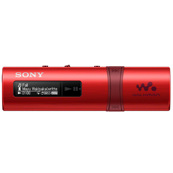 MP3 плеер Sony NWZ-B183F, Red
