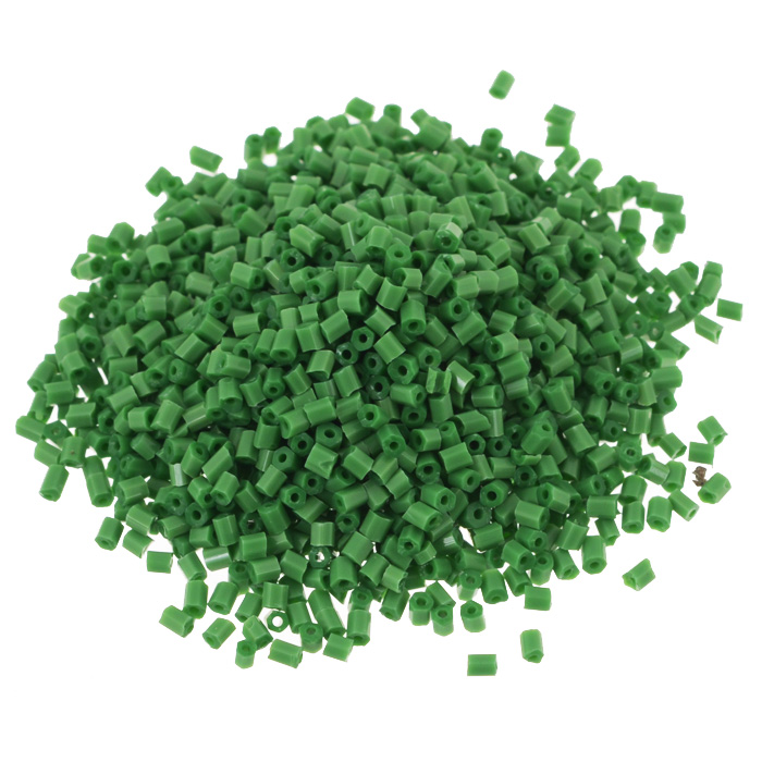 чешская сатиновая рубка. рубка зеленая. сатиновая рубка бисер. бисер зеленого цвета. сатиновая рубка прециоза зеленый.