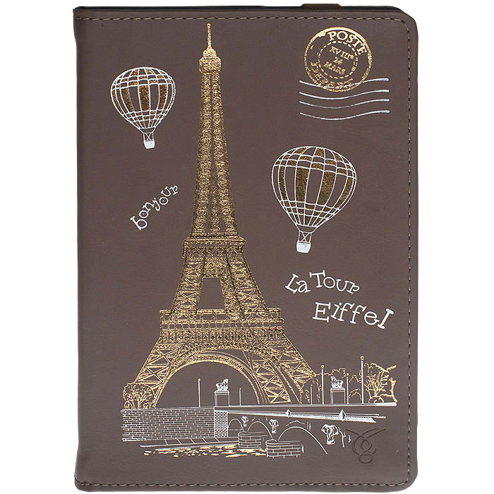 фото Vivacase Paris чехол для планшетов 7", Brown (VUC-CPR07)