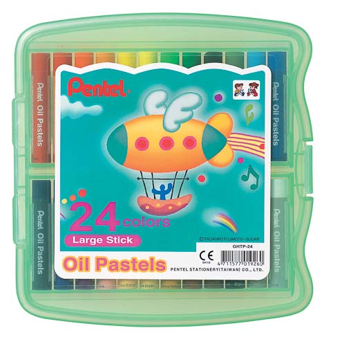 Пастель масляная Pentel Oil Pastels , в цветном боксе, 24 цвета Пастель масляная Pentel Oil Pastels , в цветном боксе, 24 цвета