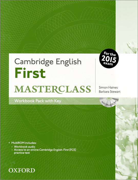 Cambridge English: First Masterclass Workbook Pack with Key (+ CD-ROM) | Хайнс Саймон, Стюарт Барбара