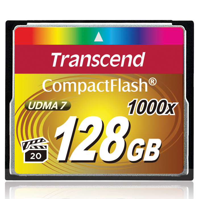 фото Transcend Compact Flash 1000X 128GB