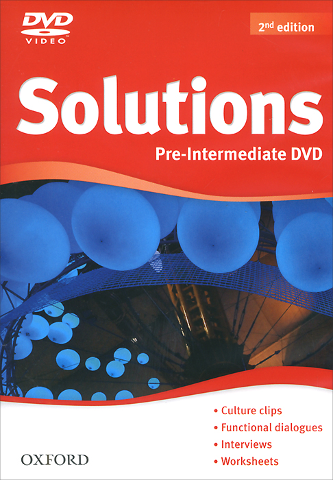 фото Solutions: Pre-Intermediate (аудиокурс на DVD-ROM) Oxford university press