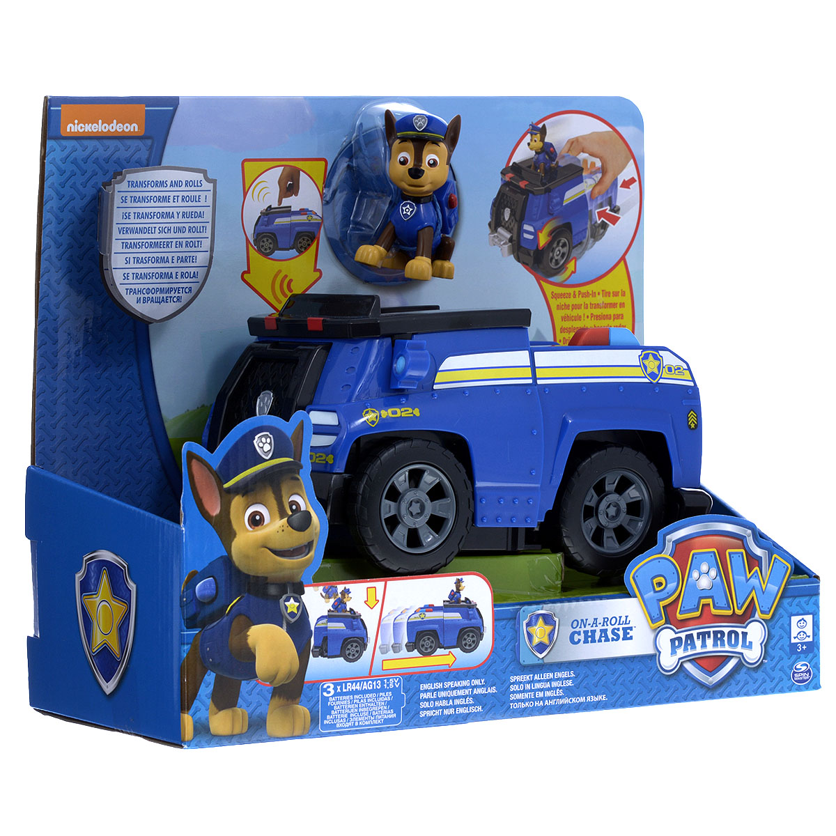 фото Игрушка Щенячий патруль "Автомобиль Chase", со звуком Paw patrol