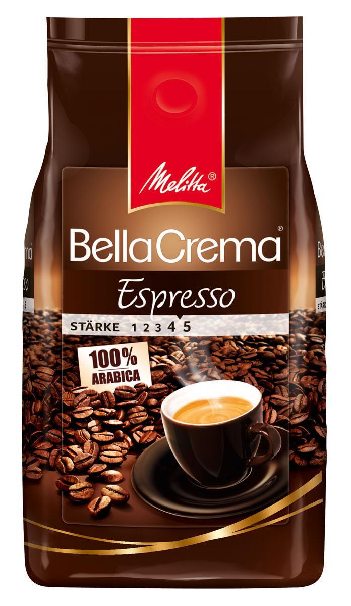 Крема эспрессо. Кофе в зёрнах Melitta BELLACREMA. Кофе в зернах Melitta Bella crema Espresso.