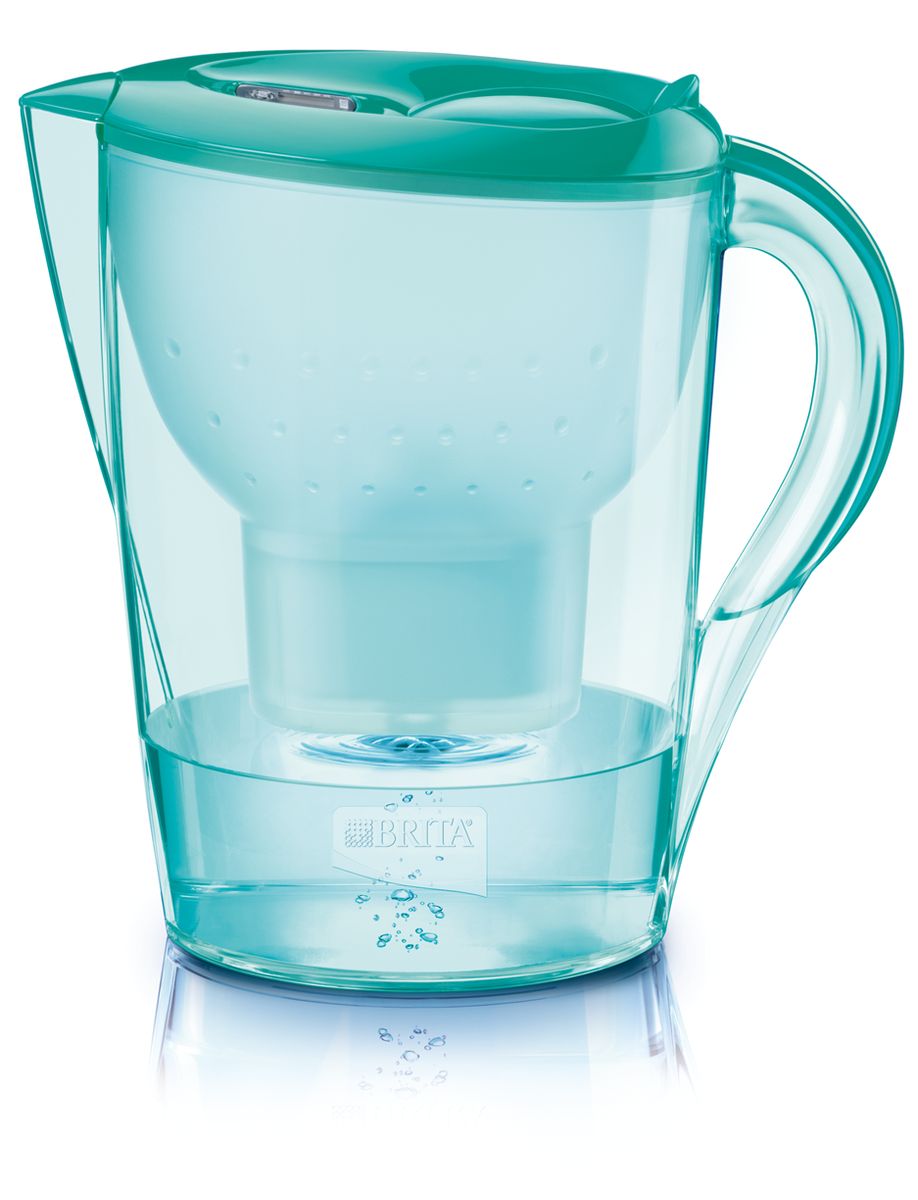 Фильтр-кувшин для воды Brita "Color Edition XL", цвет: зеленый, 3,5 л ...