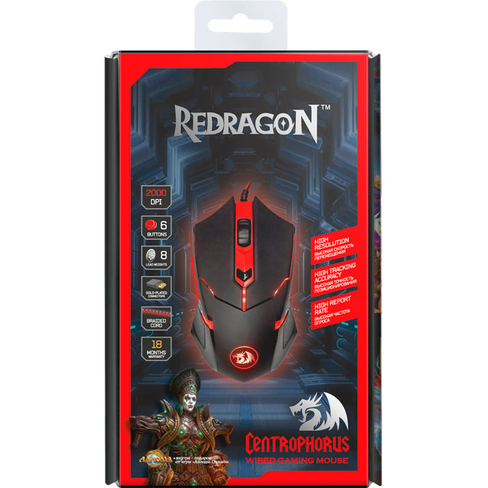 фото Игровая мышь Redragon Centrophorus