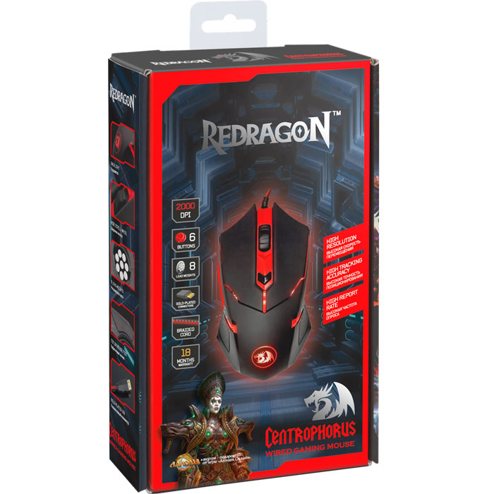 фото Игровая мышь Redragon Centrophorus