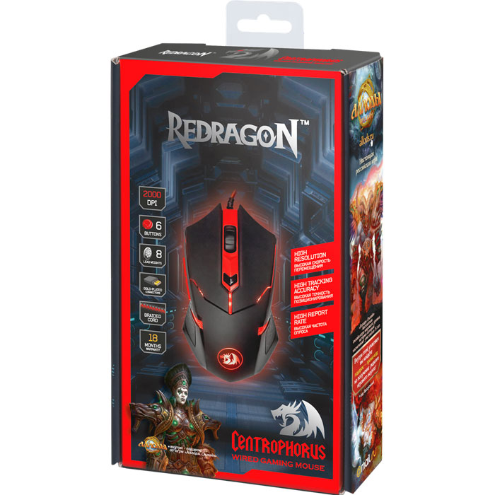 фото Игровая мышь Redragon Centrophorus