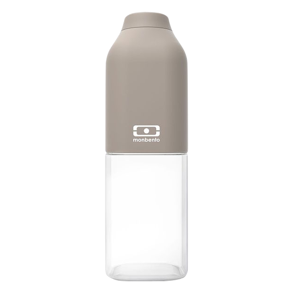 фото Бутылка для воды Monbento "Positive", цвет: серый, 500 мл
