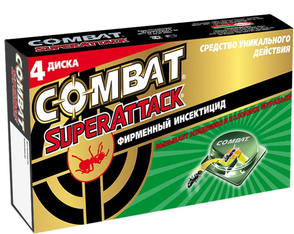 фото Ловушки для муравьев "Combat Superattack", 4 шт Henkel