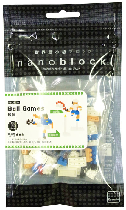 Мини-конструктор Nanoblock "Футбол и теннис", 150 элементов — купить в ...