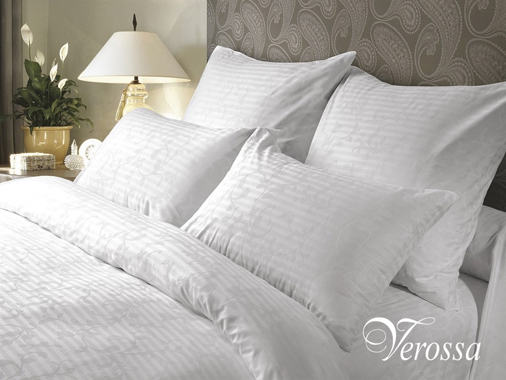 фото Комплект белья Verossa "Кружевная сказка", 2-спальное, наволочки 70х70, цвет: белый. 143808
