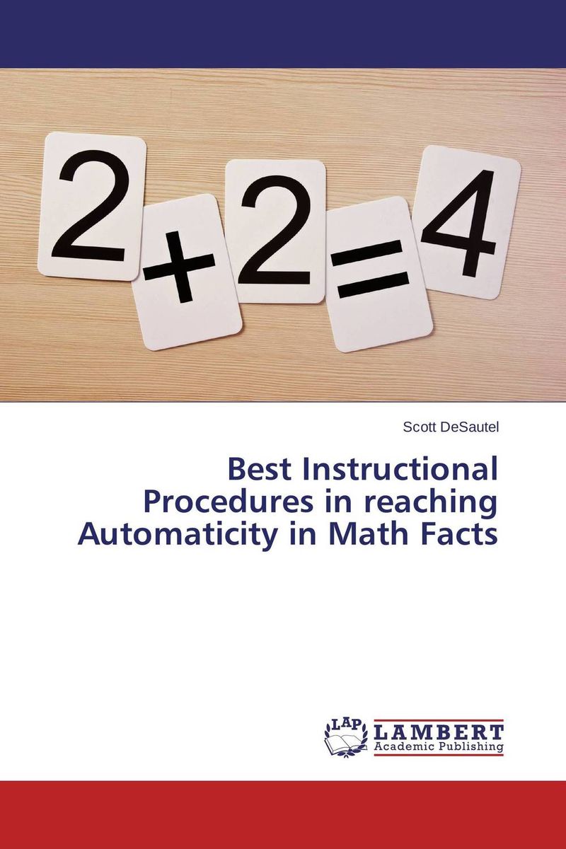 Math facts. Process instruction