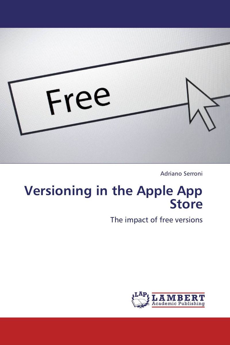 фото Versioning in the Apple App Store Lap lambert academic publishing