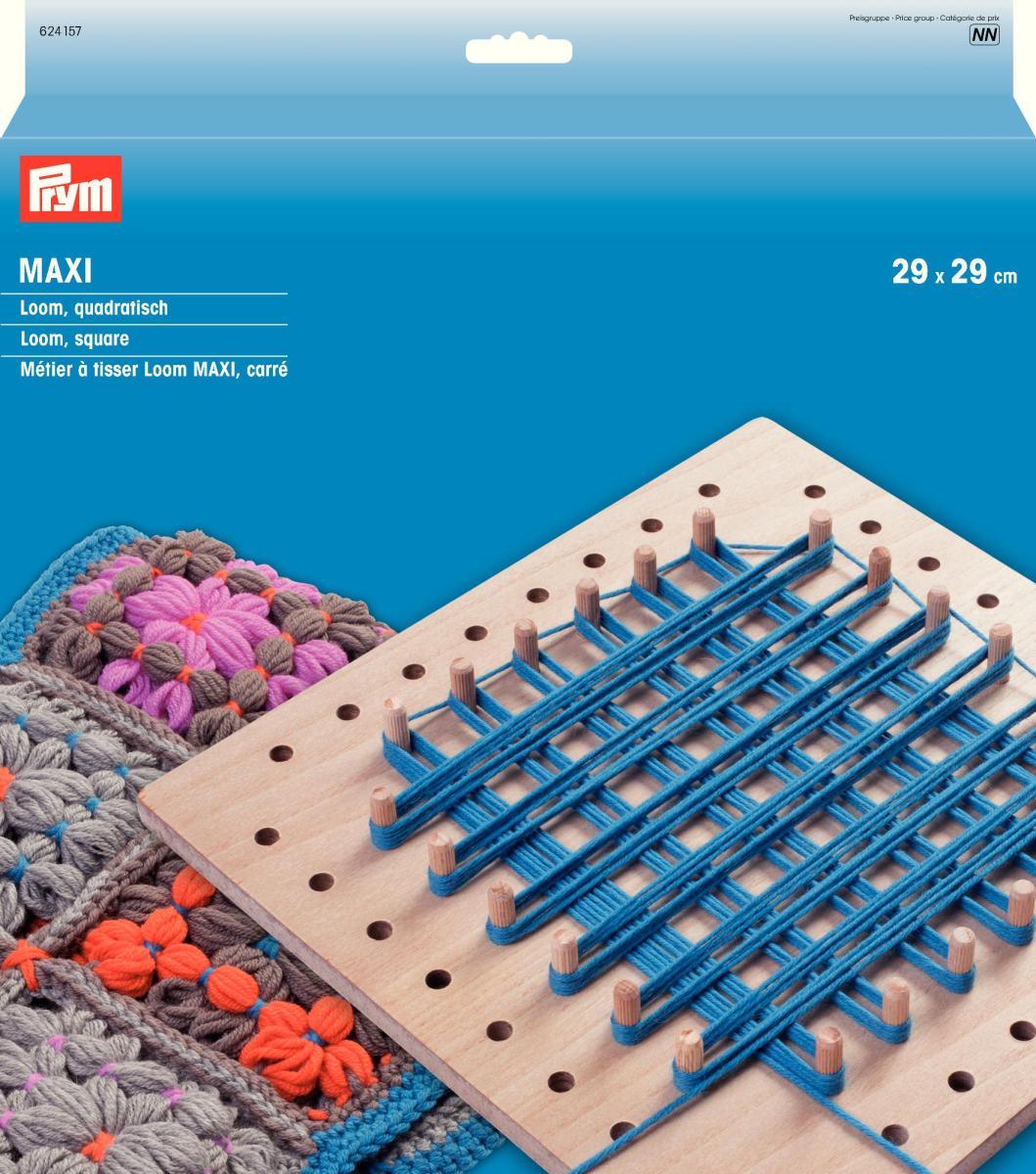 фото Набор для плетения на колышках Prym "Loom Maxi", 29 см х 29 см, 53 предмета