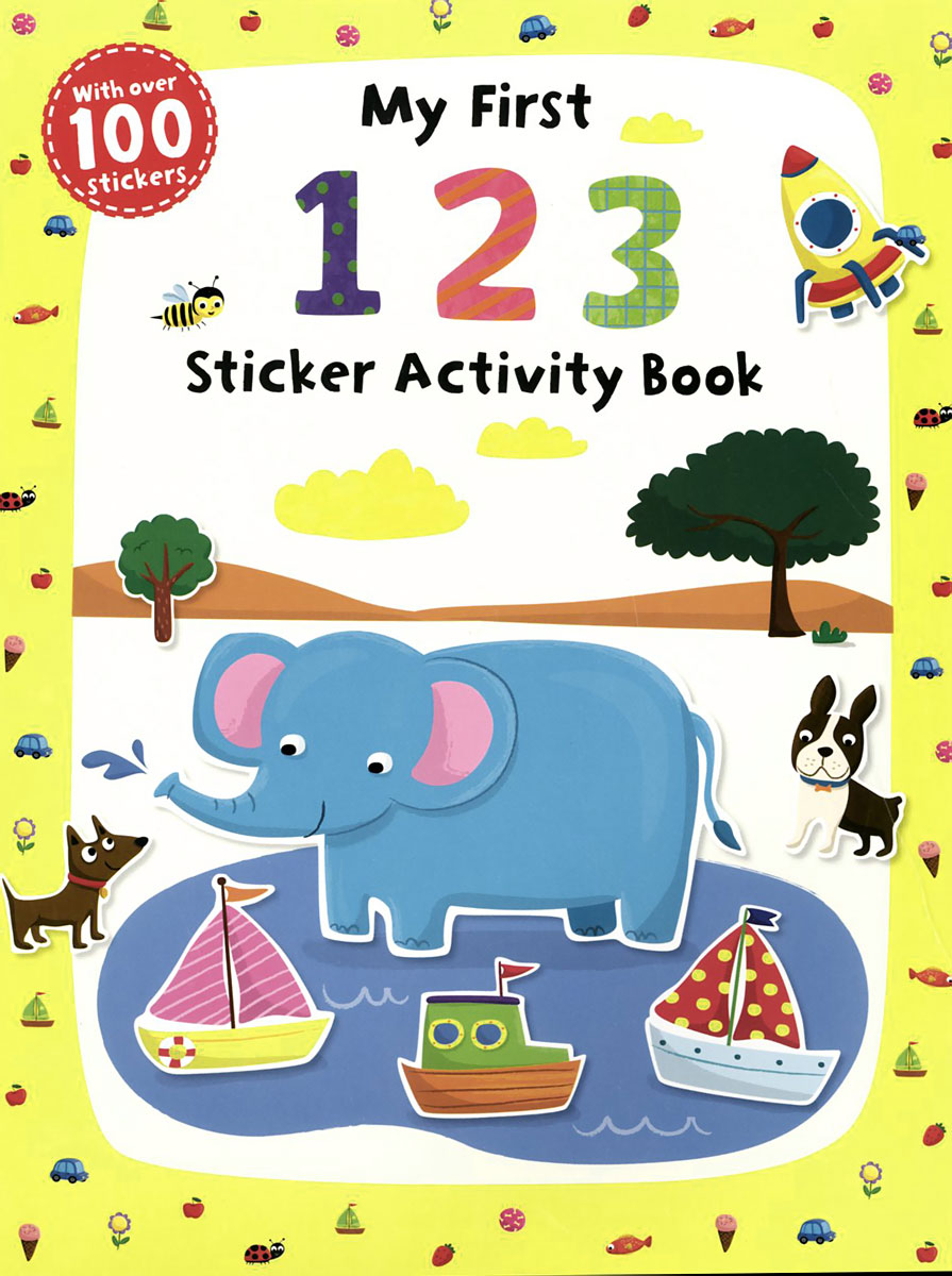 One and other. Activity book. My first book. My first ABC обложка. My first Sticker book.