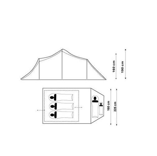 фото Палатка CANADIAN CAMPER TANGA 5 (цвет royal)