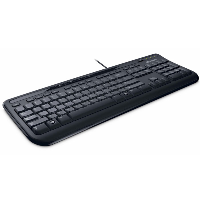 Клавиатура Microsoft Wired Keyboard 600, Black (ANB-00018)