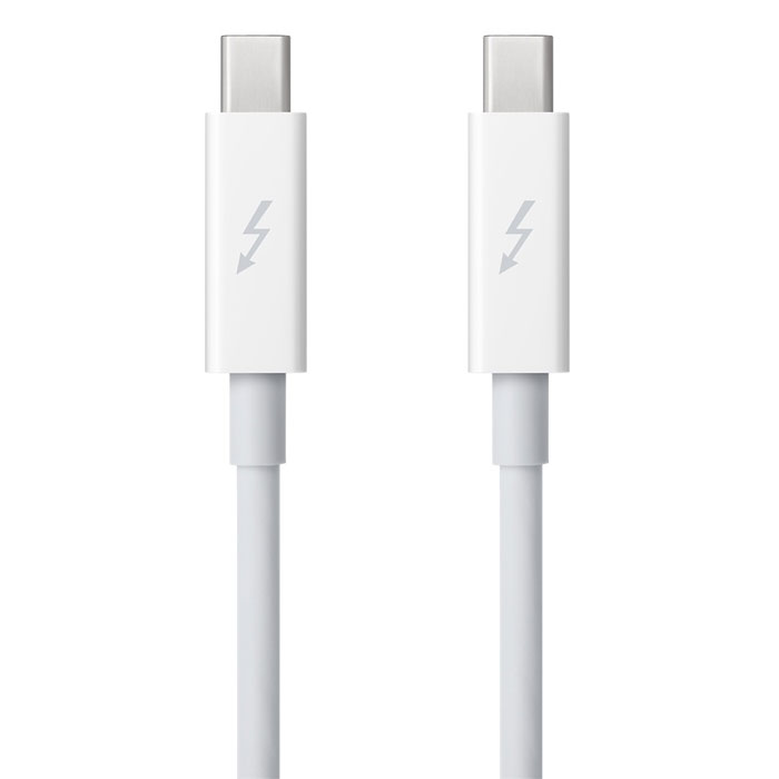 фото Apple Thunderbolt White кабель, 2 м (MD861ZM/A)