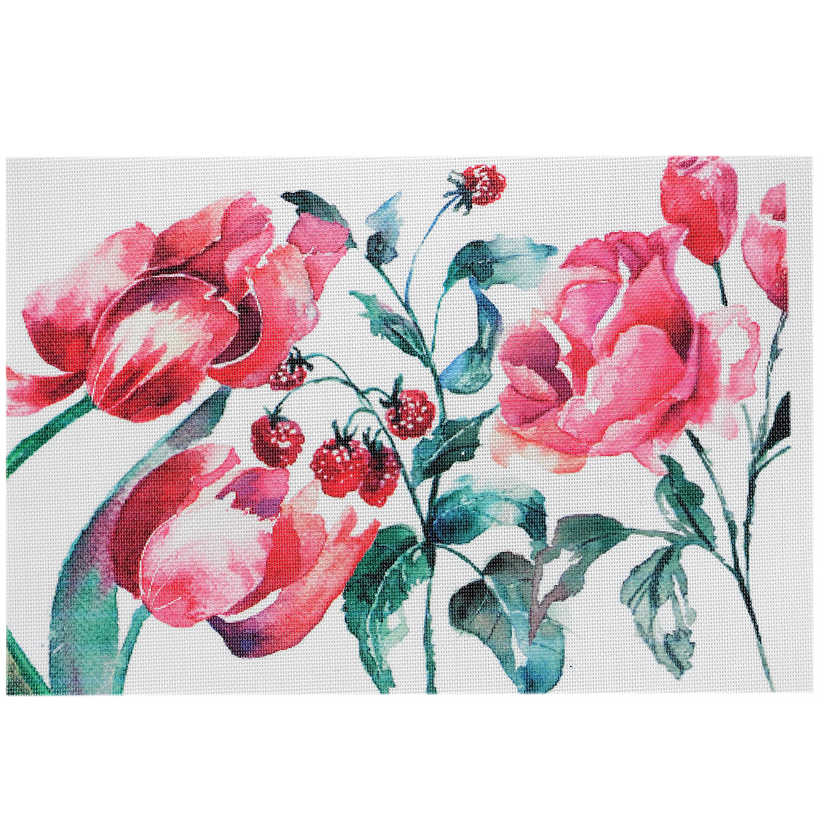 фото Подставка под горячее Hans & Gretchen "Тюльпаны", 45 х 30 см. 28HZ-9012