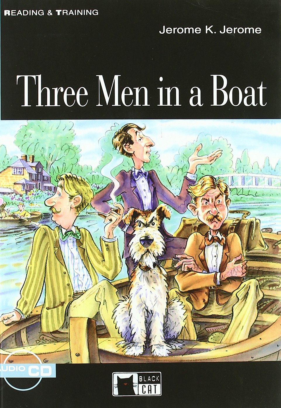 фото Three Men in a Boat (+ CD) Black cat,cideb
