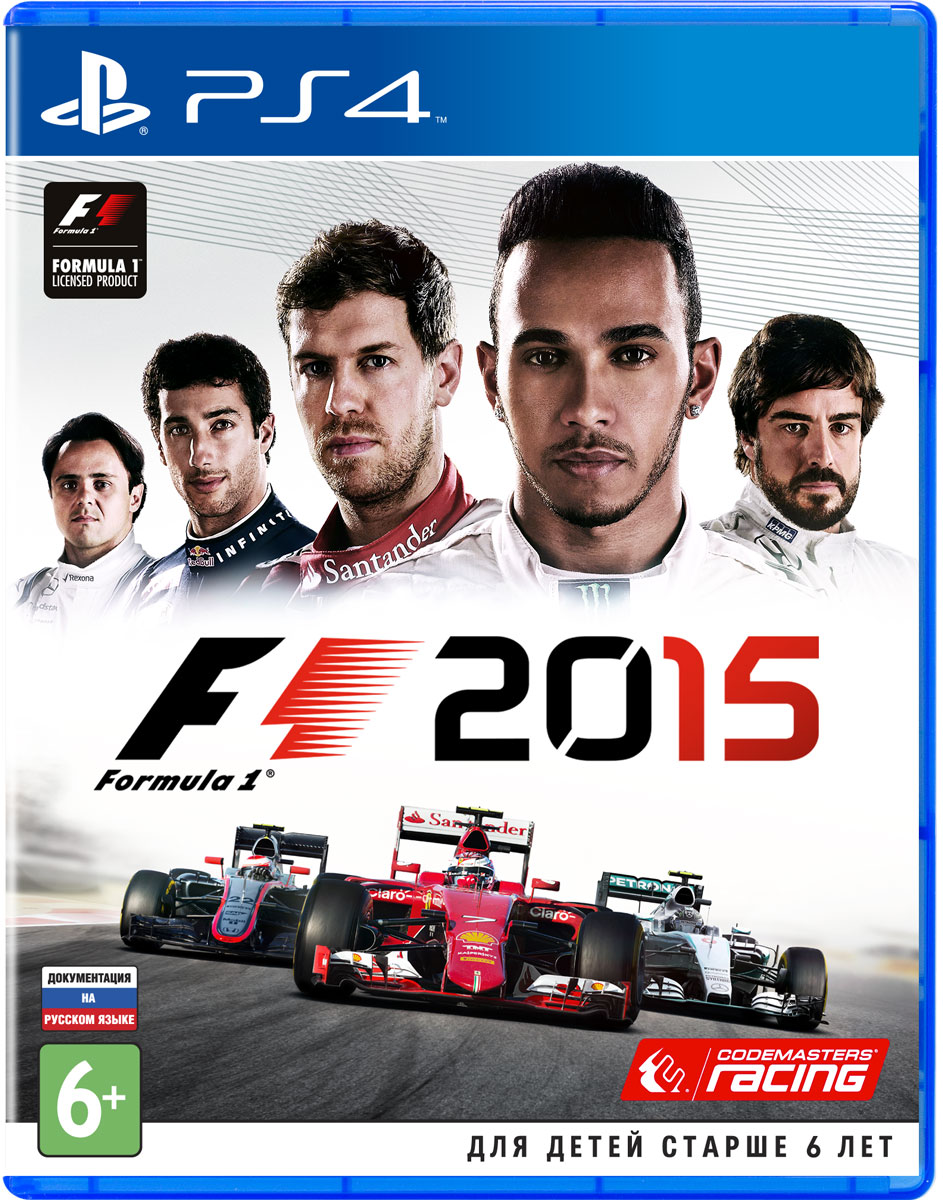 фото Игра F1 2015 для PS4 Sony Codemasters