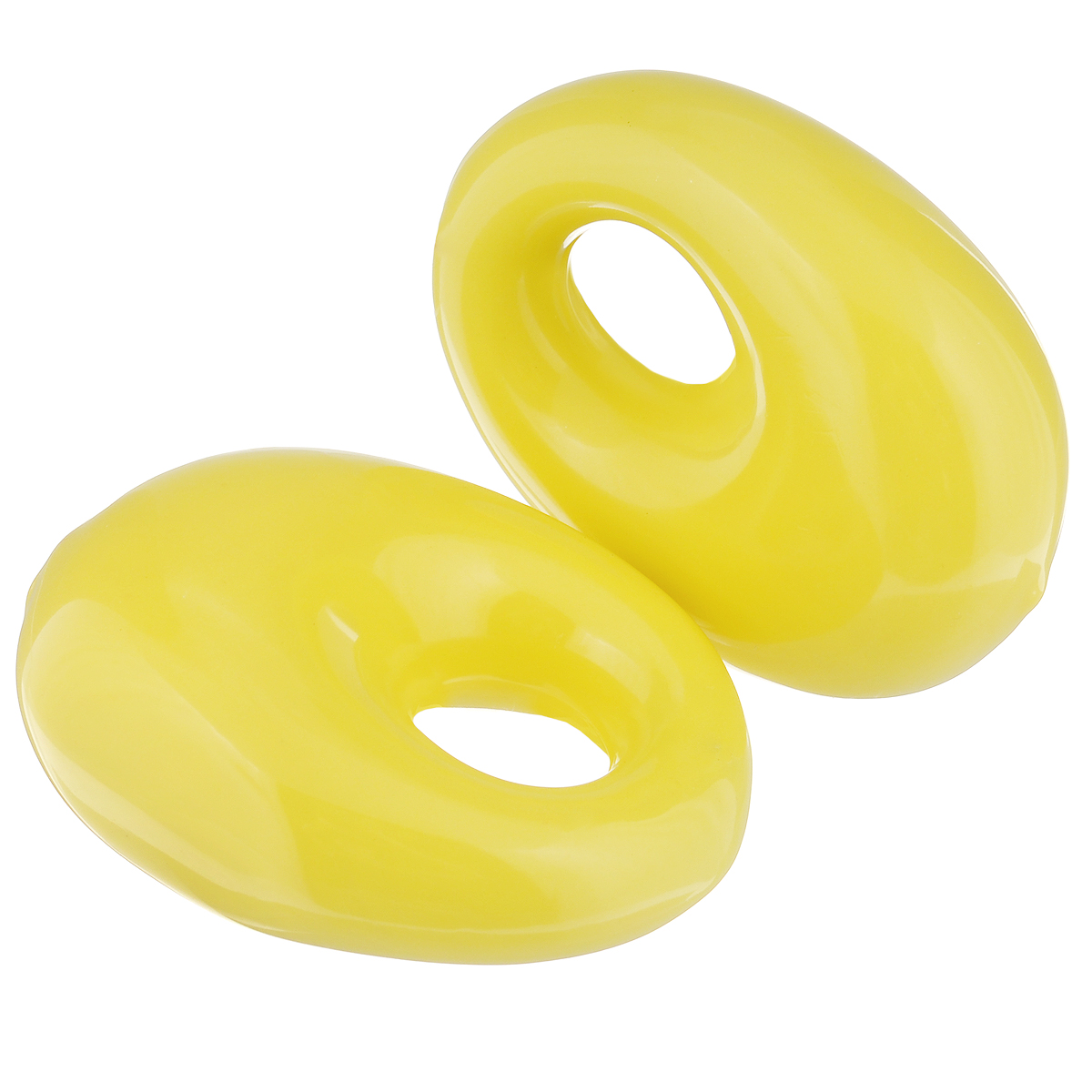 фото Утяжелители кистевые "Lite Weights", цвет: желтый, 2 шт х 0,5 кг