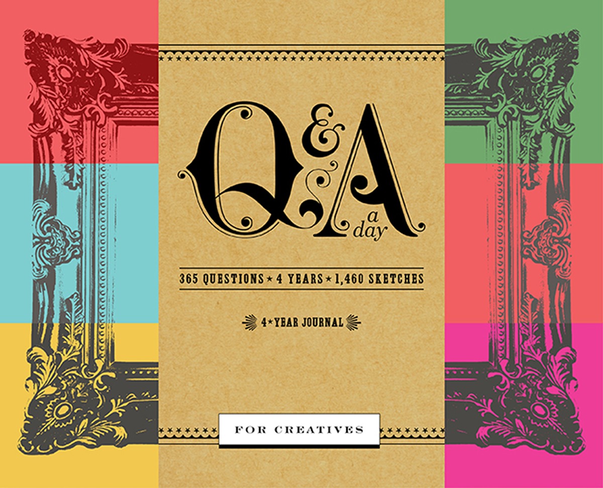 Q journals. 4 Year Journal for Creatives Potter. Bibliophilia: 100 Literary Postcards