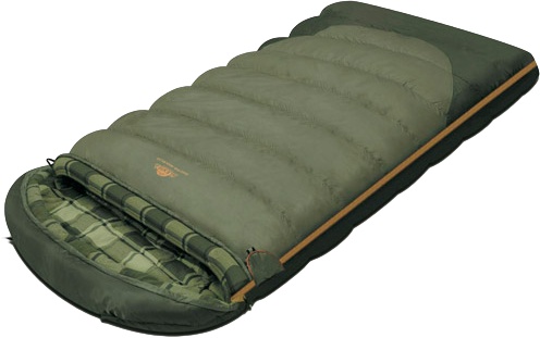 Спальный мешок Alexika Спальный мешок Alexika TUNDRA Plus XL, одеяло, серый, левая молния 230 см - изображение