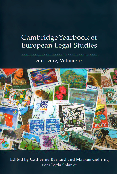 фото Cambridge Yearbook of European Legal Studies: 2011-2012: Volume 14 Hart publishing