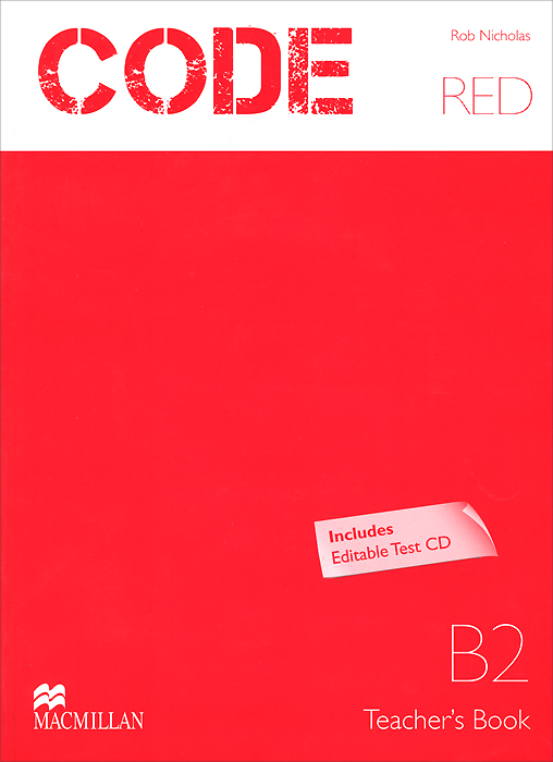 фото Code Red: Level B2: Teacher's Book (+ CD) Macmillan education