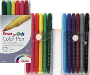 фото Фломастеры Pentel "Color Pen", 12 цветов