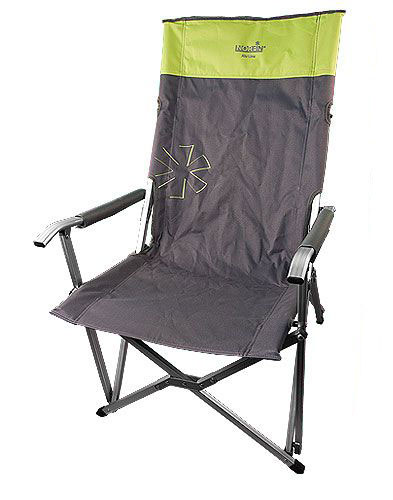 фото Кресло складное Norfin "Vaasa NF Alu", цвет: серый, зеленый, 62 см х 56 см х 95 см