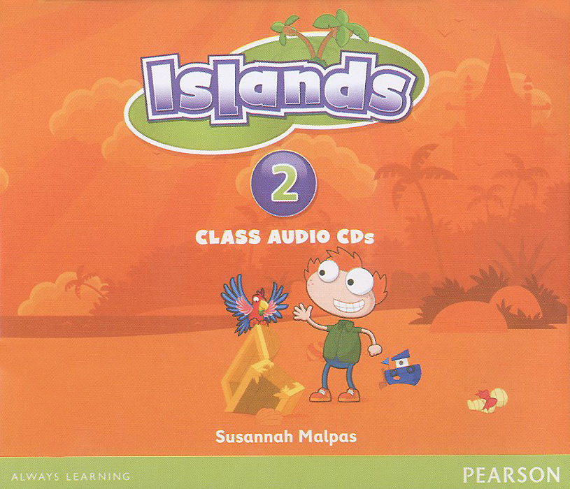 фото Islands: Level 2: Class Audio CDs (аудиокурс на 4 CD) Pearson education limited