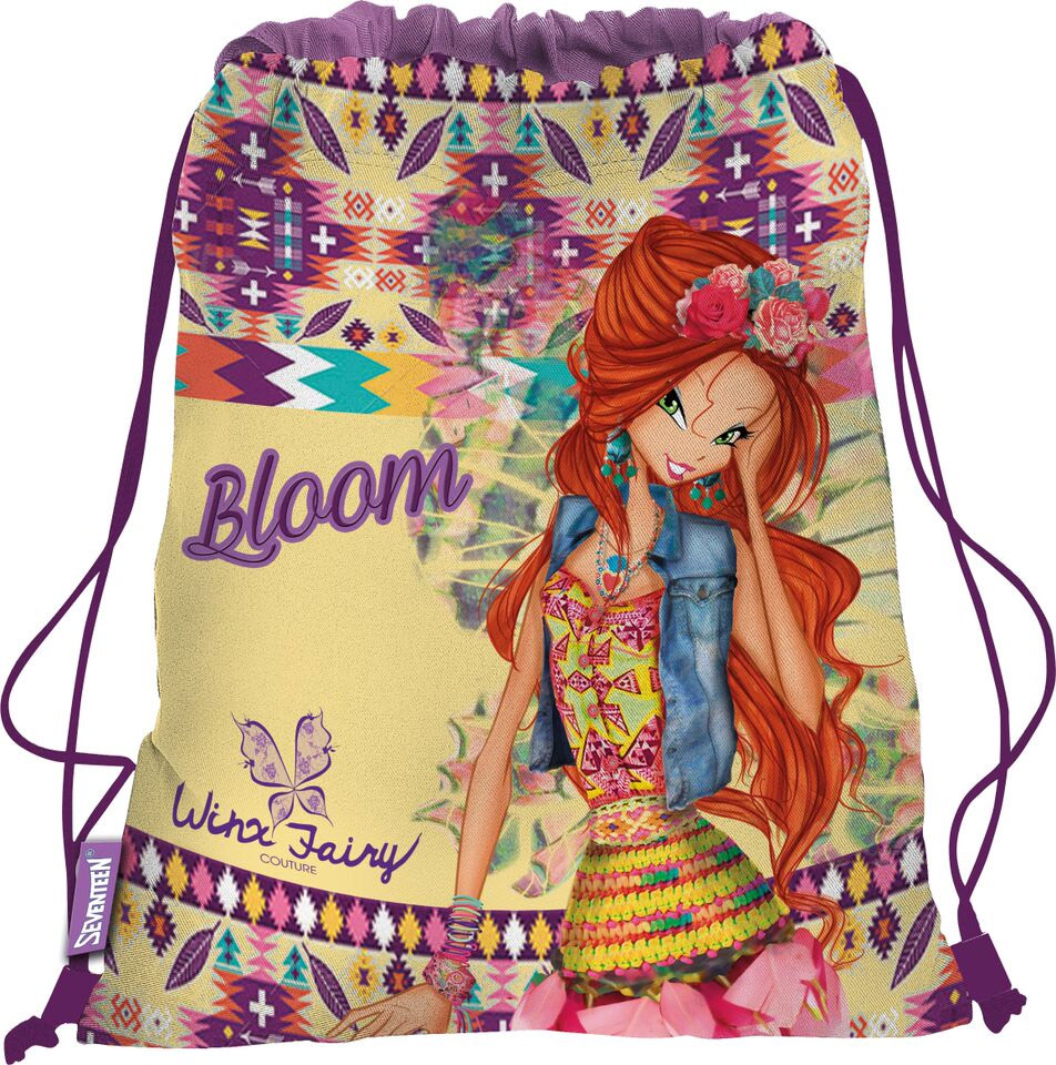 фото Winx Club Сумка-рюкзак для обуви Winx Fairy Couture цвет фиолетовый WXCB-UT1-883