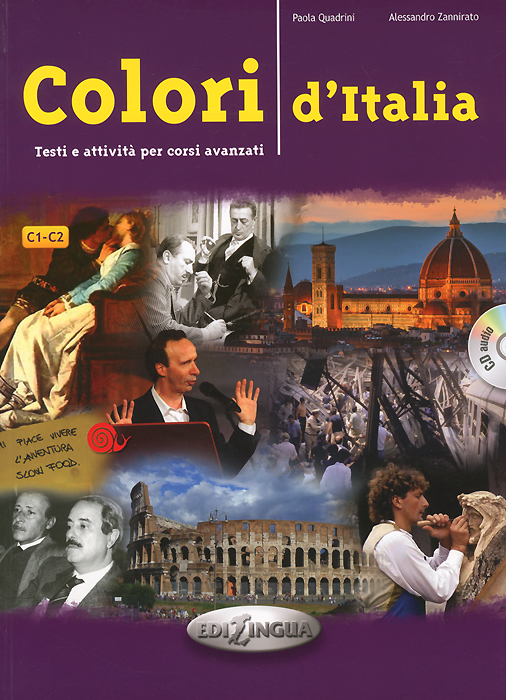 фото Colori d'Italia C1-C2: Testi e attivita per corsi avanzati (+ CD) Edilingua