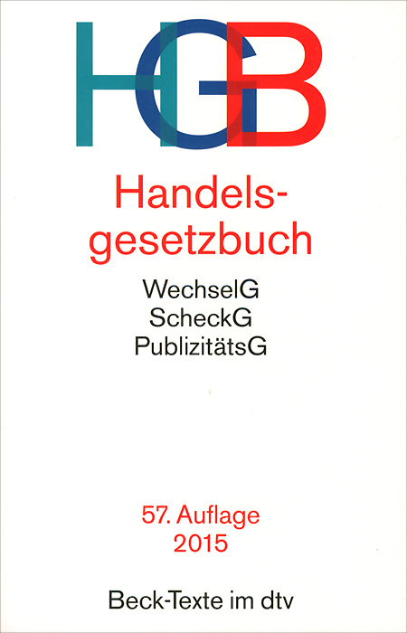 фото Handelsgesetzbuch (Beck-Texte im dtv) Deutscher taschenbuch verlag