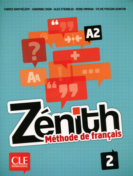 Zenith: Methode de francais 2: A2 (+ DVD)