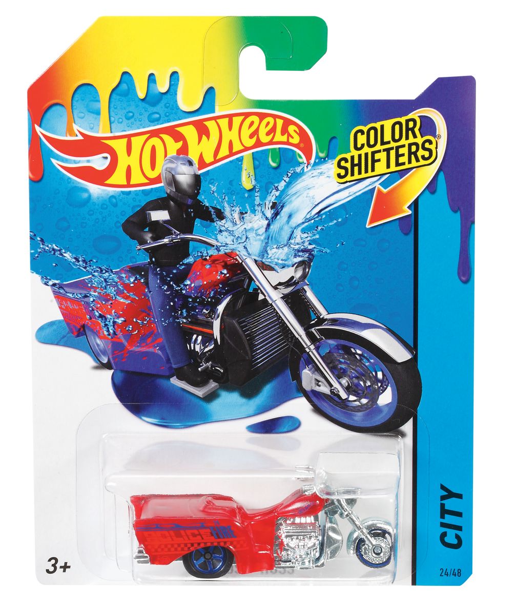 фото Машинка Hot Wheels Color Shifters 24 Seven, BHR15, в ассортименте