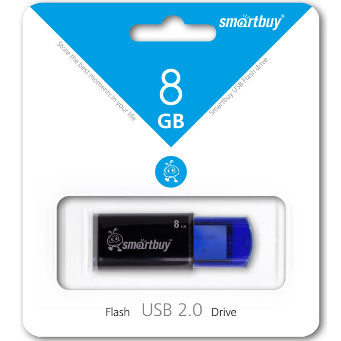 фото SmartBuy Click 8GB, Blue USB-накопитель