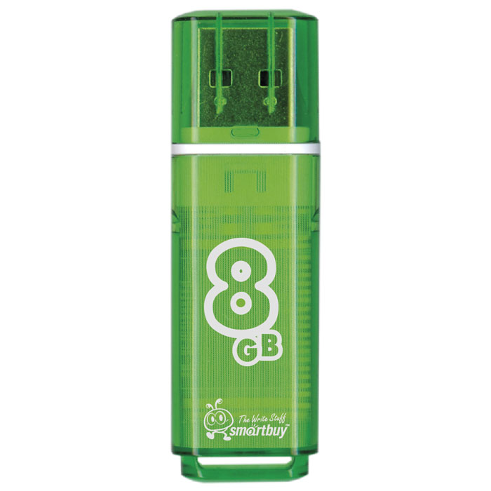 фото SmartBuy Glossy Series 8GB, Green USB-накопитель