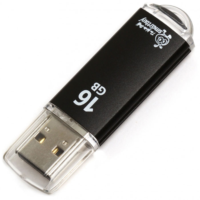 фото SmartBuy V-Cut 16GB, Black USB-накопитель