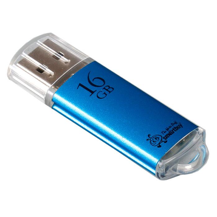 фото SmartBuy V-Cut 16GB, Blue USB-накопитель