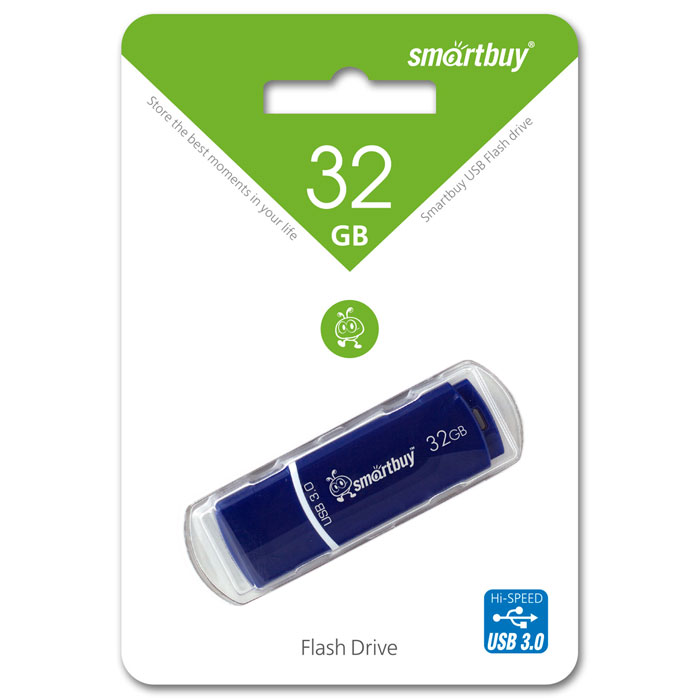 фото SmartBuy Crown 3.0 32GB, Blue USB-накопитель