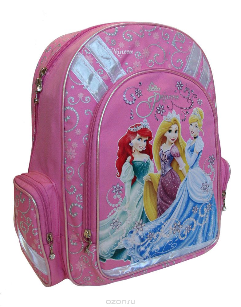 фото Рюкзак детский Disney "Princess", цвет: розовый. PRBB-RT2-836 Disney princess